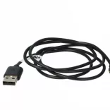 Töltőkábel Umidigi, Willful 3 Fitness Tracker - USB A Kábel, 100cm, fekete - Utángyártott - VHBW