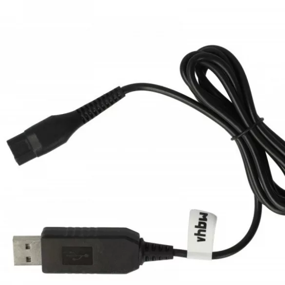 USB Töltőkábel Philips S510 borotva - 120 cm - Utángyártott - VHBW