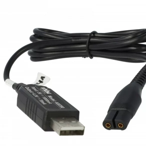 USB Töltőkábel Philips S510 borotva - 120 cm - Utángyártott - VHBW