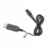 USB Töltőkábel Philips HS8020 borotva - 100 cm - Utángyártott - VHBW