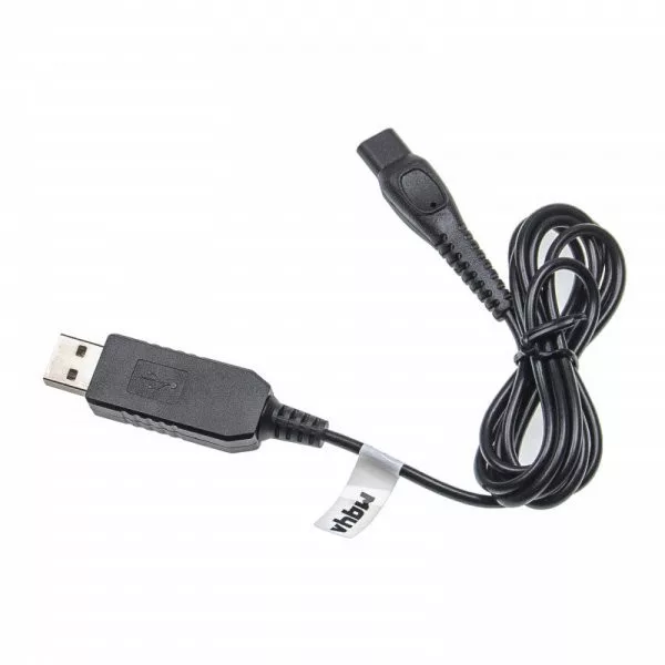 USB Töltőkábel Philips HS8020 borotva - 100 cm - Utángyártott USB Töltőkábel Philips HS8020 borotva - 100 cm - Utángyártott