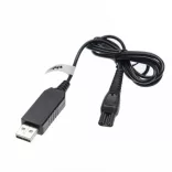 USB Töltőkábel Philips HS8020 borotva - 100 cm - Utángyártott - VHBW