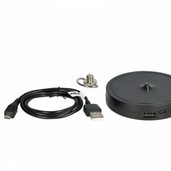 USB Töltőállomás Logitech hangszóróhoz -  USB C Kábel fekete - Utángyártott - VHBW