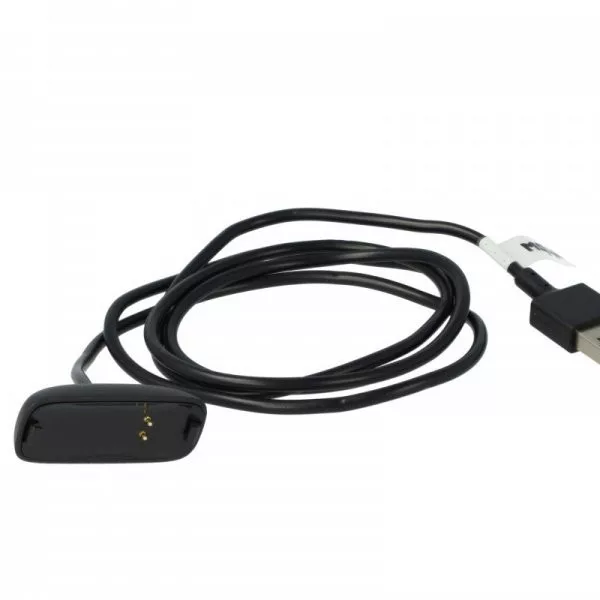 Töltőkábel Fitbit Ace Fitness Tracker - USB A Kábel, 100cm, fekete - Utángyártott