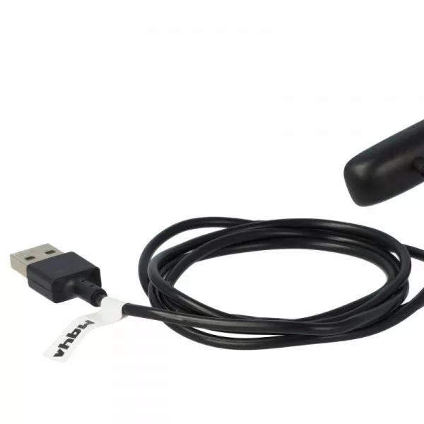 Töltőkábel Fitbit Ace Fitness Tracker - USB A Kábel, 100cm, fekete - Utángyártott