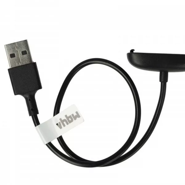   Töltőkábel Fitbit Ace Fitness Tracker - USB A Kábel, 30cm, fekete - Utángyártott