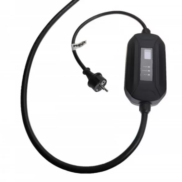 Töltőkábel elektromos autóhoz, Plug-In Hybrid - Type 2 -> Eur foglalat , 1 fázis, 16 A, 3.5 kW, 7 m - Utángyártott - VHBW