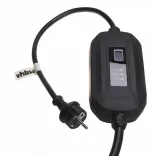 Töltőkábel elektromos autóhoz, Plug-In Hybrid - Type 2 -> Eur foglalat, 1 fázis, 16 A, 3.5 kW, 3 m - Utángyártott - VHBW