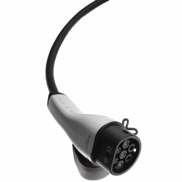 Töltőkábel elektromos autóhoz, Plug-In Hybrid - Type 2 -> Type 2, 1 fázis, 32 A, 7 kW, 7 m - Utángyártott - VHBW