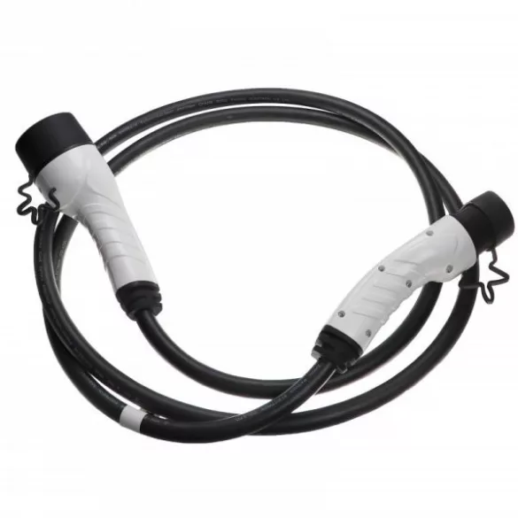 Töltőkábel elektromos autóhoz, Plug-In Hybrid - Type 2 -> Type 2, 3 fázisú, 32 A, 22 kW, 3 m - Utángyártott - VHBW
