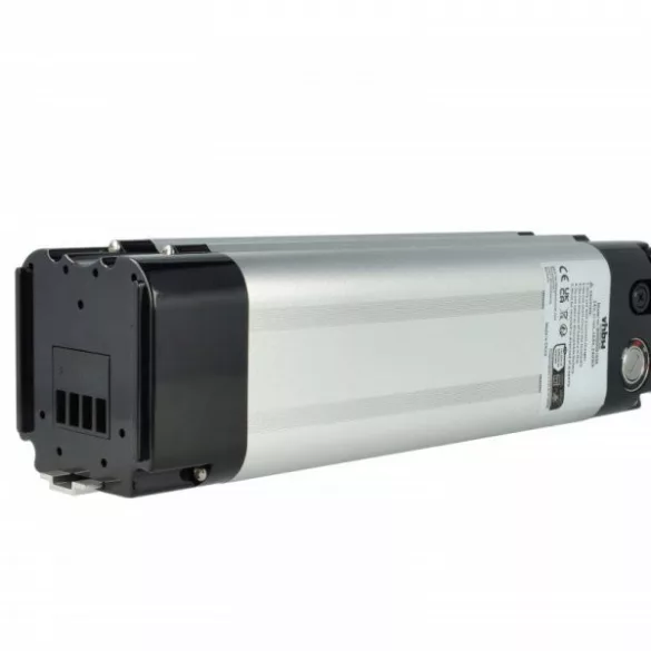 elektromos kerékpár akku - Prophete Alu-Rex / Hagebaumarkt / Hofer / Praktiker / Aldi - 10.4 Ah 24 V Li-Ion, fekete / s - Utángyártott - VHBW