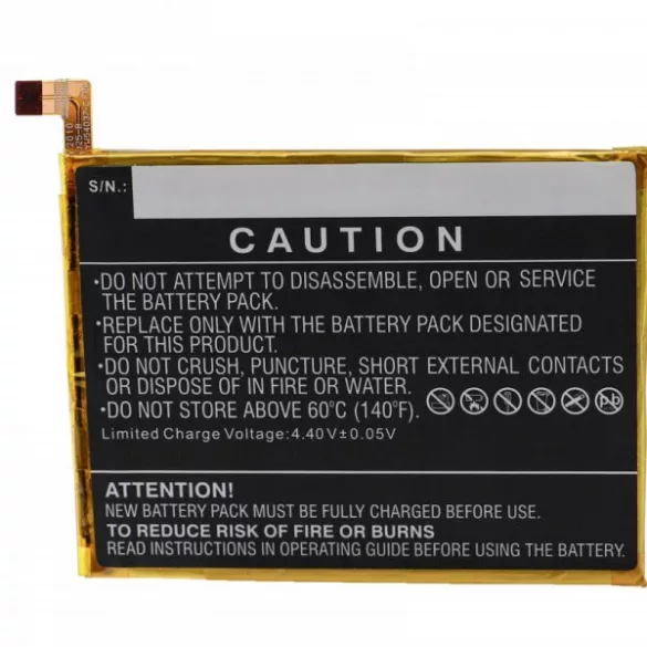 ZTE Li3931T44P8h806139 - 3100 mAh 3.85 V Li-polymer - Utángyártott telefon akku - VHBW