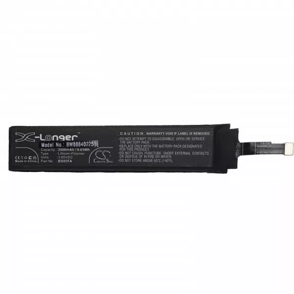 Xiaomi BS05FA - 2500 mAh 3.85 V Li-polymer - Utángyártott telefon akku Xiaomi BS05FA - 2500 mAh 3.85 V Li-polymer - Utángyártott telefon akku