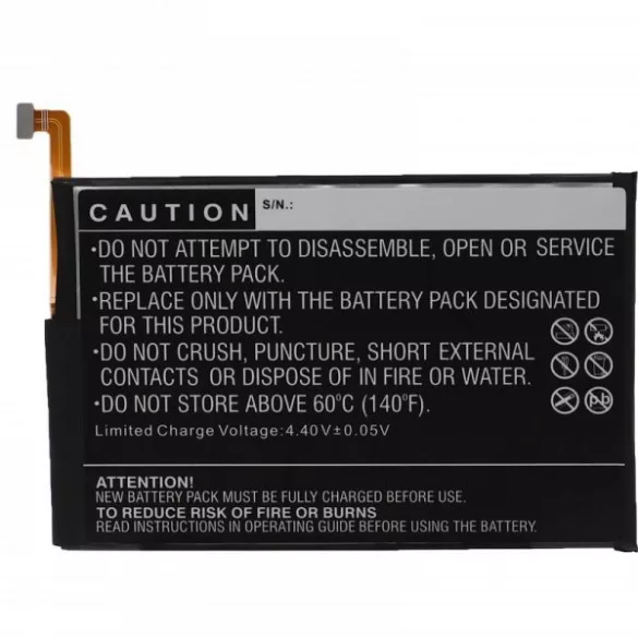 Wiko 4867A2 - 5800 mAh 3.85 V Li-polymer - Utángyártott telefon akku - VHBW