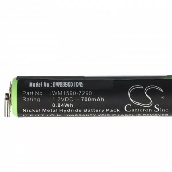 Borotva Wella WM1590-7290 - 700 mAh 1.2 V NiMH - Utángyártott akku