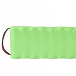 Visonic 103-300672, 0-9912-G, GP180AAH8BMX - 2200 mAh 9.6 V NiMH Utángyártott riasztórendszer akku - VHBW
