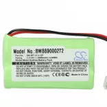 Egészségügyi eszköz - VDW SM-BP-V2.4-DP - 2000 mAh 2.4 V NiMH - Utángyártott akku - VHBW
