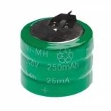 3xV250H- 250 mAh 12 V NiMH250 mAh 3.6 V NiMH - Utángyártott akku - VHBW
