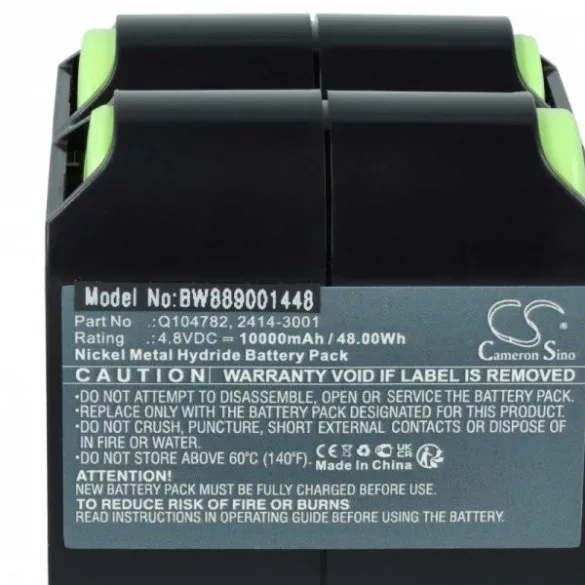 Spectra Precision GL622. 10000mAh Utángyártott akku - VHBW