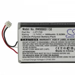   Játékkonzol - Sony LIP1708 for Sony - 1600mAh, 3.7V - Utánygyártott akku