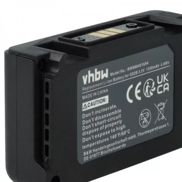 Sony SD2B, BATC-4AA - 1500 mAh 3.2 V Li-Ion - Utángyártott akku