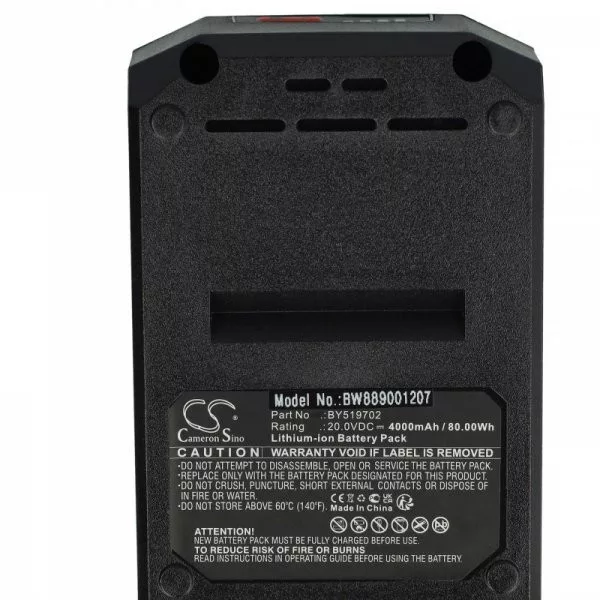 Szerszámgép akku Skil BR1E3104AA, BY519702 - 4000 mAh, 20 V, Li-Ion - Utángyártott akku