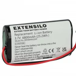  Asztali Lámpa Sigor 4508401 - 6800 mAh 3.7 V Li-Ion - Utángyártott akku