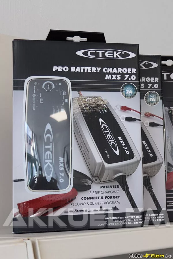 CTEK MXS  7.0 autó akkumulátor töltő karbantartó