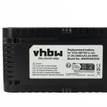 Samsung DJ96-00221A, VCA-SBT90E, VCA-SBT90 for Samsung 3000mAh, 21.6V, Li-Ion - Utángyártott porszívó akku - VHBW