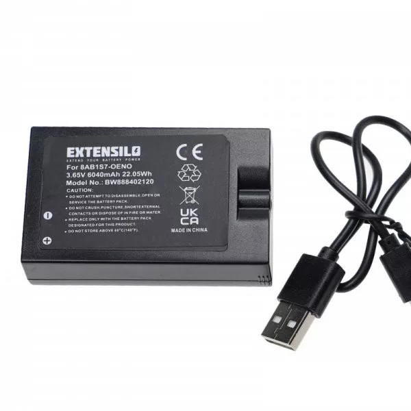 Kapucsengő - Ring 8AB1S7-0EN0 - 6040 mAh 3.65 V Li-Ion - Utángyártott akku
