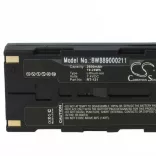 Egészségügyi eszköz - Righton RT-121 - 2600 mAh 7.4 V Li-Ion - Utángyártott akku - VHBW