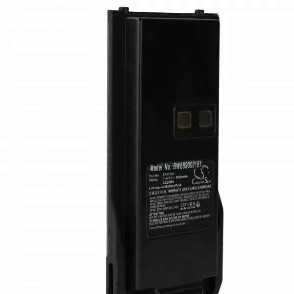 Retevis FA9140A - 3000 mAh 7.4 V Li-Ion - Utángyártott rádió akku