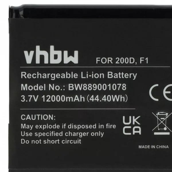 DAB Radio Pure ChargePAK F1, F1 - 12000 mAh 3.7 V Li-Ion - Utángyártott akku DAB Radio Pure ChargePAK F1, F1 - 12000 mAh 3.7 V Li-Ion - Utángyártott akku