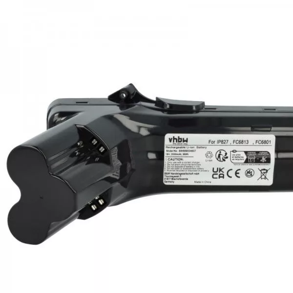Philips IP827, 300000517621 for Philips 2000mAh, 18V, Li-Ion - Utángyártott porszívó akku