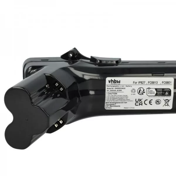 Philips IP827, 300000517621 for Philips 2600mAh, 18V, Li-Ion - Utángyártott porszívó akku