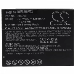   Card Reader Pax IS900 - 5250 mAh 3.7 V Li-Ion - Utángyártott pos terminál akkumulátor