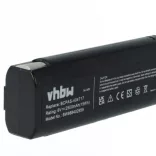 Szerszámgép akku Paslode 900421, 900400, 900420, 404400, 404717 - 2500 mAh, 6 V, NiMH - Utángyártott akku - VHBW