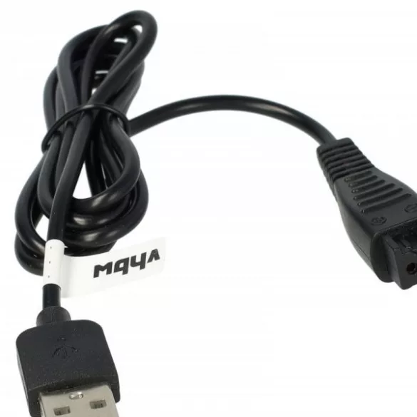 USB Töltőkábel Panasonic RE7-59, RE7-68, RE7-51, RE7-40 for Panasonic borotva - 120 cm - Utángyártott - VHBW