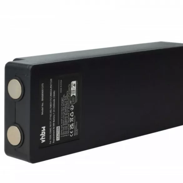 Palfinger 17162, 708031757, 16131, 1026, 13445 - 2500 mAh 7.2 V NiMH Utángyártott távirányító akku - VHBW