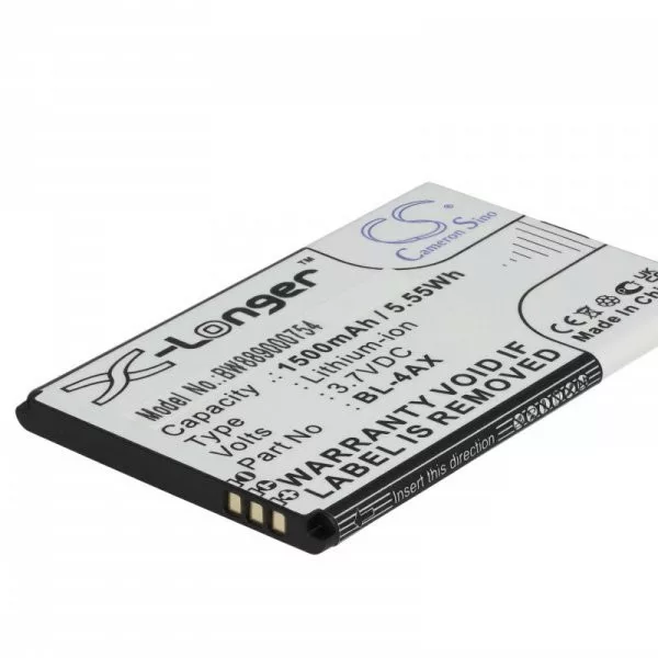 Nokia BL-4AX, BL-4XL - 1500 mAh 3.7 V Li-Ion - Utángyártott telefon akku