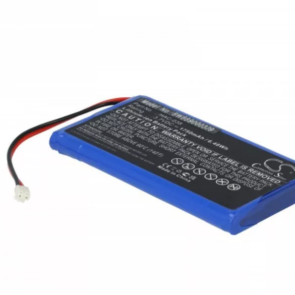 Játékkonzol - Nintendo HAC-038 for Nintendo - 1750mAh, 3.7V - Utánygyártott akku - VHBW