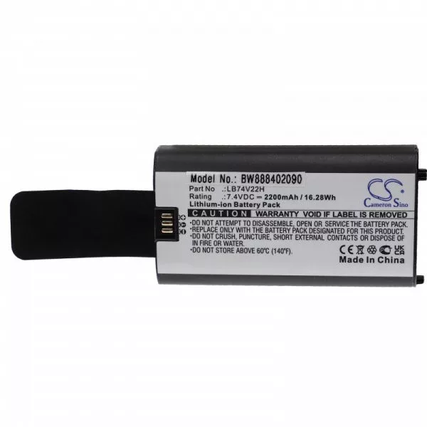 Newland LB74V22H - 2200 mAh 7.4 V Li-Ion Utángyártott vonalkód olvasó akku