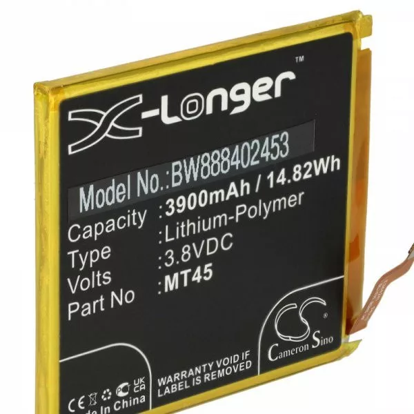 Motorola SB18D11084, MT45 - 3900 mAh 3.8 V Li-polymer - Utángyártott telefon akku
