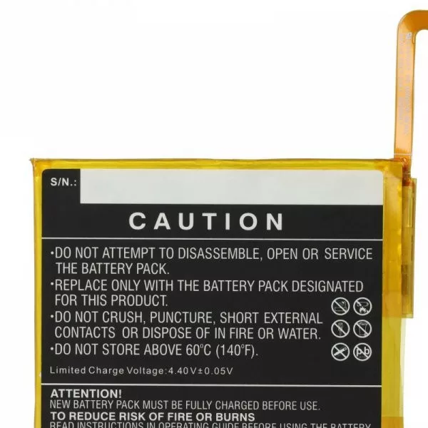 Motorola LZ50, SB18C74374 - 4850 mAh 3.85 V Li-polymer - Utángyártott telefon akku