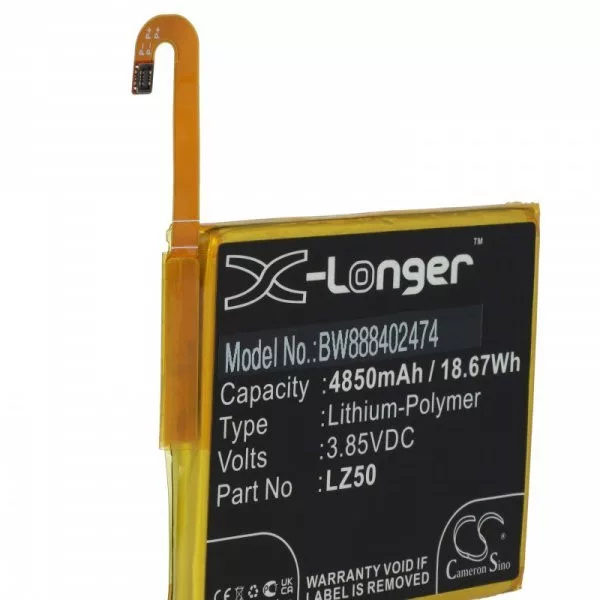 Motorola LZ50, SB18C74374 - 4850 mAh 3.85 V Li-polymer - Utángyártott telefon akku