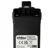 Motorola JMNN4023BR, JMNN4023, JMNN4024 - 2600 mAh 7.2 V Li-Ion + övcsat - Utángyártott rádió akku - VHBW