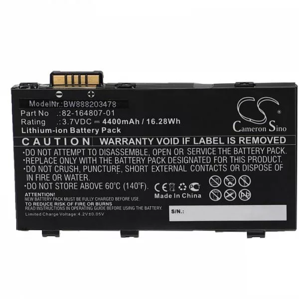 Adatgyűjtő - Motorola 82-172087-01, 82-164807-01, 82-164801-02 - 4400mAh, 3.7V - Utángyártott akku Adatgyűjtő - Motorola 82-172087-01, 82-164807-01, 82-164801-02 - 4400mAh, 3.7V - Utángyártott akku