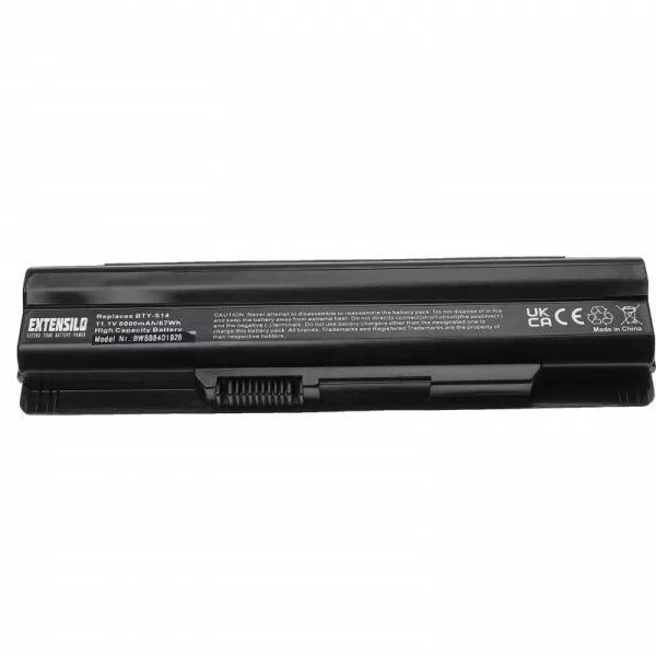 Medion BTY-S14, 40029150, 40029231, 40029683 - 6000 mAh 11.1 V Li-Ion - Utángyártott notebook akku