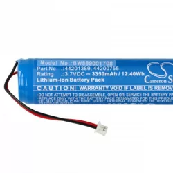   Dive Computer Mares 44200755, 44201389 - 3350 mAh 3.7 V Li-Ion - Utángyártott akku