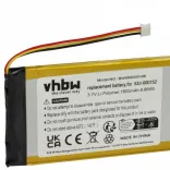 Billentyűzet - Logitech 533-000152, 533-000204 - 1500 mAh 3.7 V Li-polymer - Utángyártott - VHBW